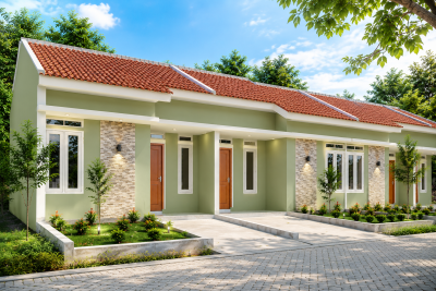 Rumah Subsidi Tipe 30/60 Rasa Komersil